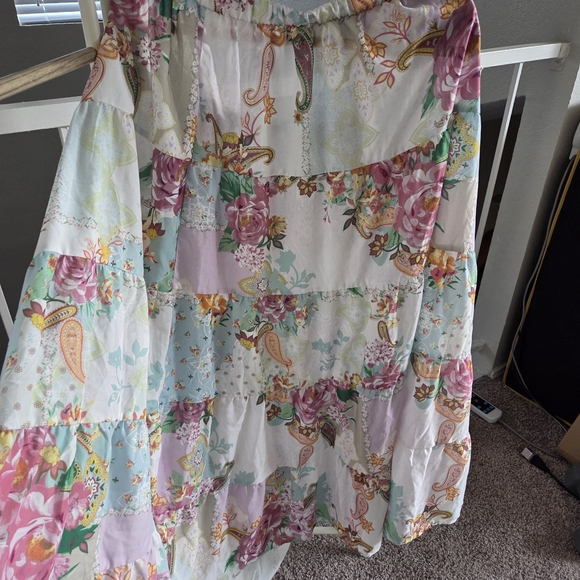 Eloquii Dresses & Skirts - Eloquii Multicolor Floral A-Line Skirt